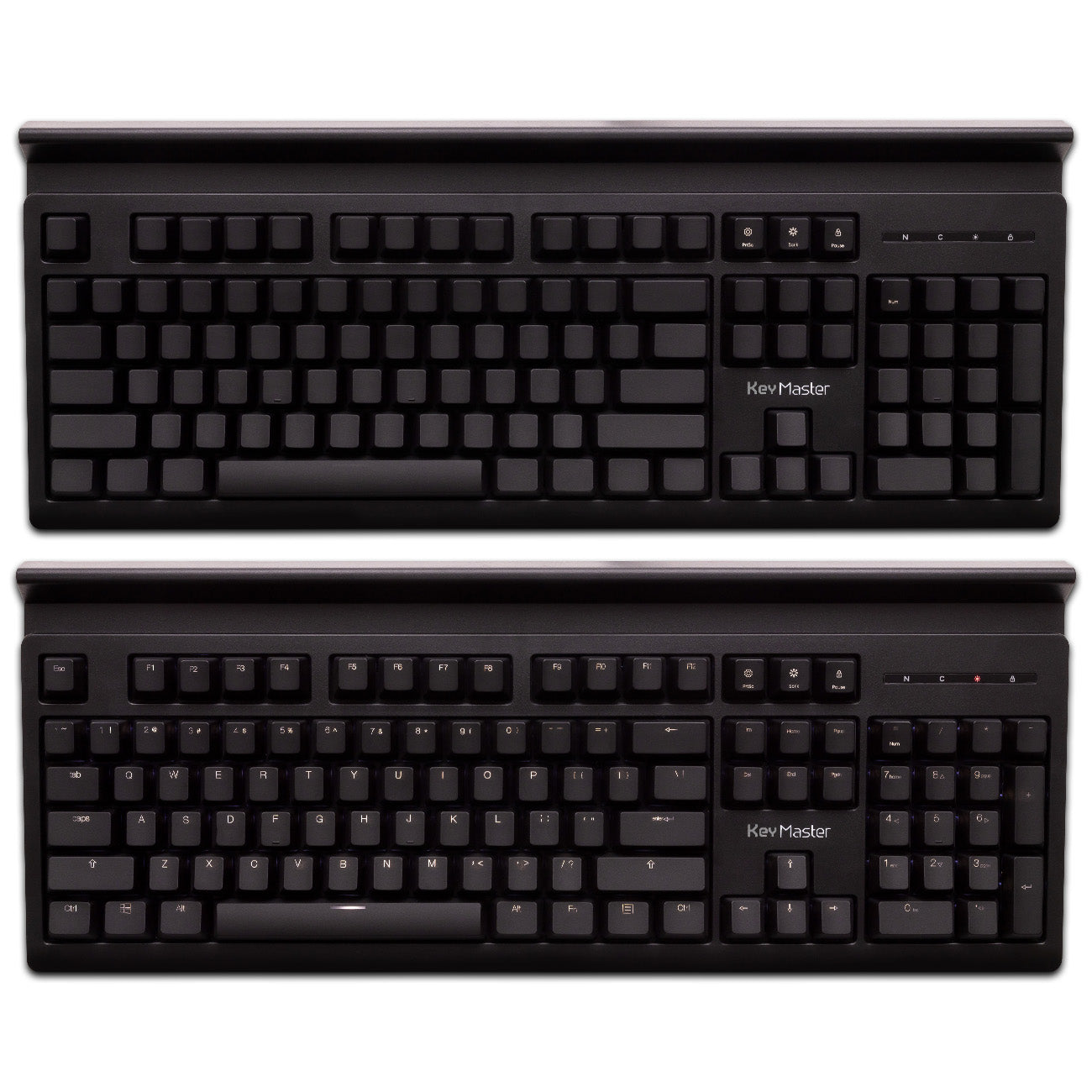 KeyMaster Learning Lights Keyboard Hides Key Visibility as Students Learn Touch-Type Mastery