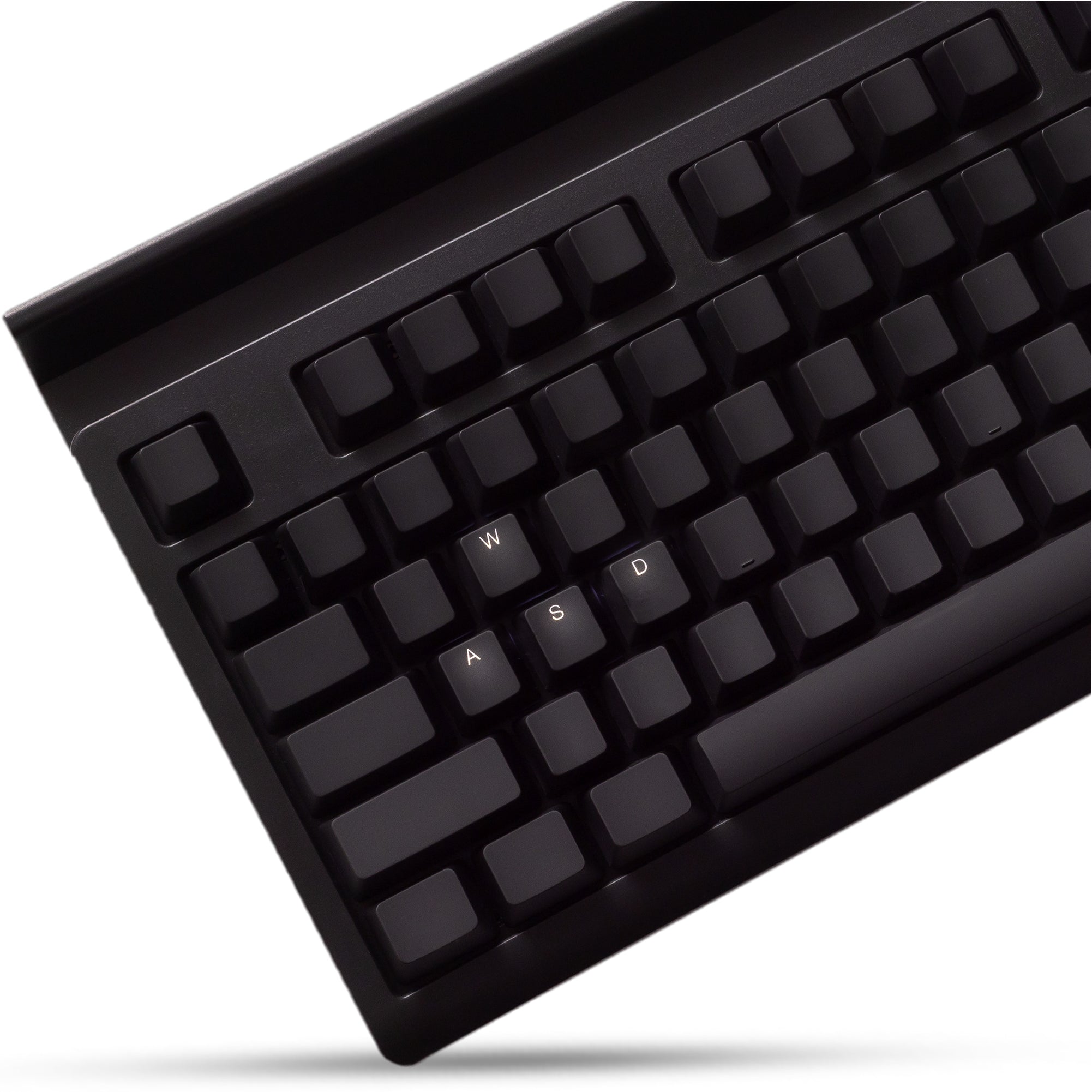 KeyMaster Blank or Visible Gaming Computer Keyboard with Show/Hide Keys